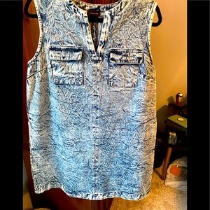 Who what wear acid wash dress